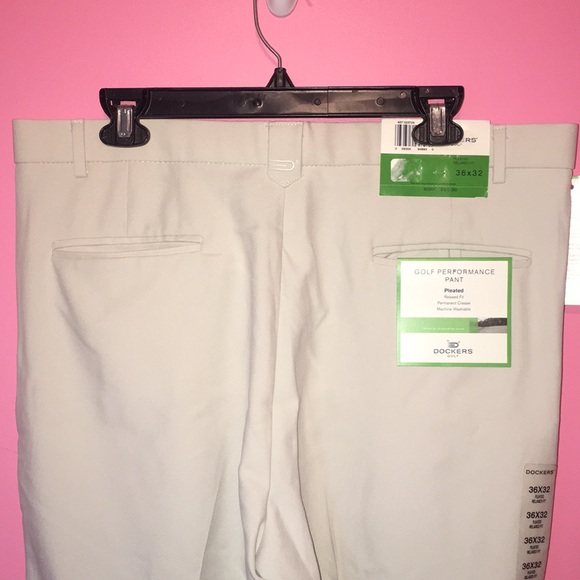 Dockers Golf Performance Pleated Pant 36x32 - Picture 6 of 14